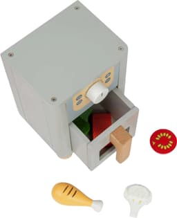 BigJigs speelgoed airfryer - educatief kinderspeelgoed keuken. — thumbnail 3