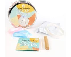 Gedenkset Hand- en Voetafdruk Baby Klei - 3D Herinnering voor Lijst of Ophangen