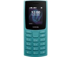 Nokia 105 4G 4,57 cm (1.8") 80,2 g Blauw Basistelefoon