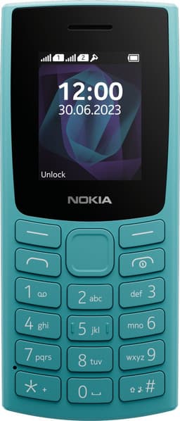 Nokia 105 4G 4,57 cm (1.8") 80,2 g Blauw Basistelefoon — thumbnail 1