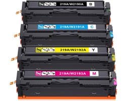 Set van 4 Hoge Capaciteit Tonercartridges Compatibel met 220X/220A Serie voor Kleurenlaserprinter