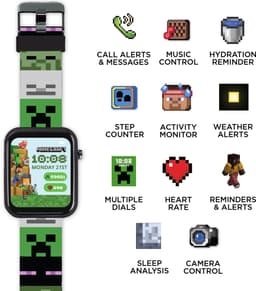Minecraft - smartwatch - boordevol slimme functies - lange batterijduur — thumbnail 2
