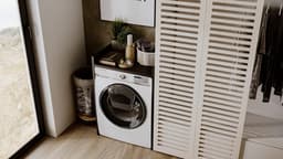 Wasmachine Kast - Ombouw - Verhoger - Meubel - Opbergkast — thumbnail 3