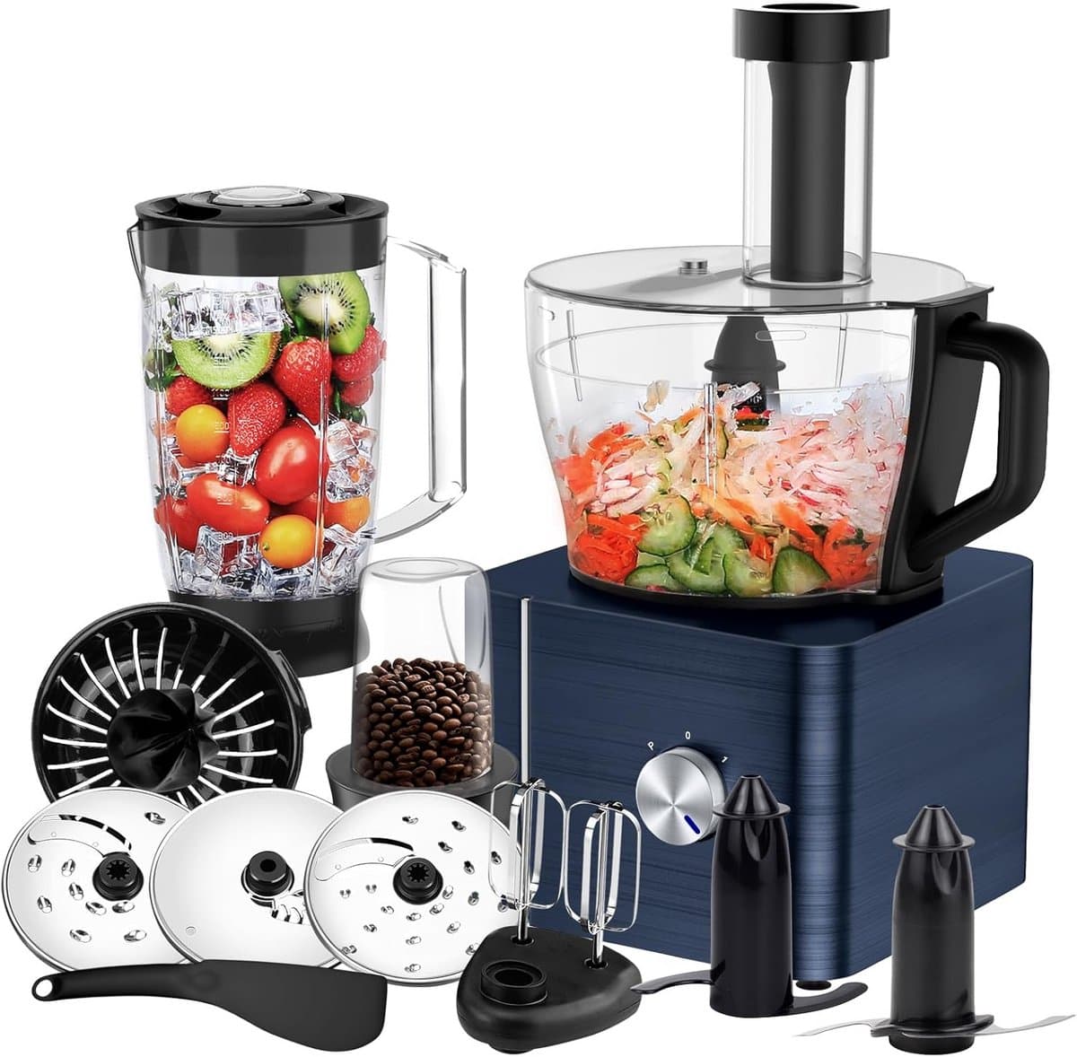 Foodprocessor - Keukenmixer - Blender Multifunctioneel — afbeelding 1