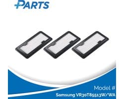 Samsung VR30T85513W/WA Filters (3 Stuks, Plus.Parts® alternatief voor VCA-RAK80)