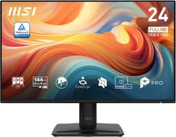 MSI PRO MP242 E14A - Full HD Monitor - 144Hz - 24 inch - Speakers — thumbnail 2