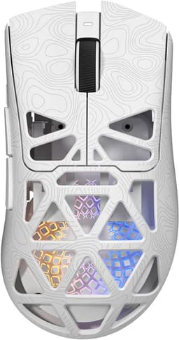 Furycube G11 - Tri-Mode Gaming Muis - Draadloos - Bedraad - Bluetooth - PAW3311 Sensor - 12.000 DPI - 1000Hz - Wit — thumbnail 1