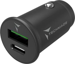 GaN Auto Snelloplader 30W Type-C + USB-A — thumbnail 2