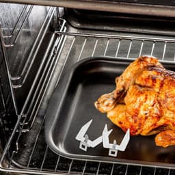 2-delige Roestvrijstalen Braadvorken voor Kip en Vlees - Geschikt voor Barbecue en Airfryer — thumbnail 4