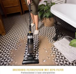 MIRA® Steelstofzuiger met snoer - Steelstofzuiger - Stofzuiger - Zwart - ‎13cm x 25cm x 113cm — thumbnail 3