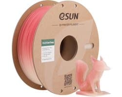 eSun PLA-UV Color change Rood / Red 1 kg - 1.75mm - 3D printer filament