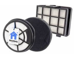 Kleanburg® - Geschikt voor Bosch Serie 2 (zonder zak) 3 delige Filter Set - Vervanger voor 17001740 en 12025213