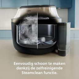 Philips Airfryer Single Basket 5000-serie met Stoomfunctie – NA541/00 – SteamClean - SteamFry – 7,2L – Tot 6 personen — thumbnail 11