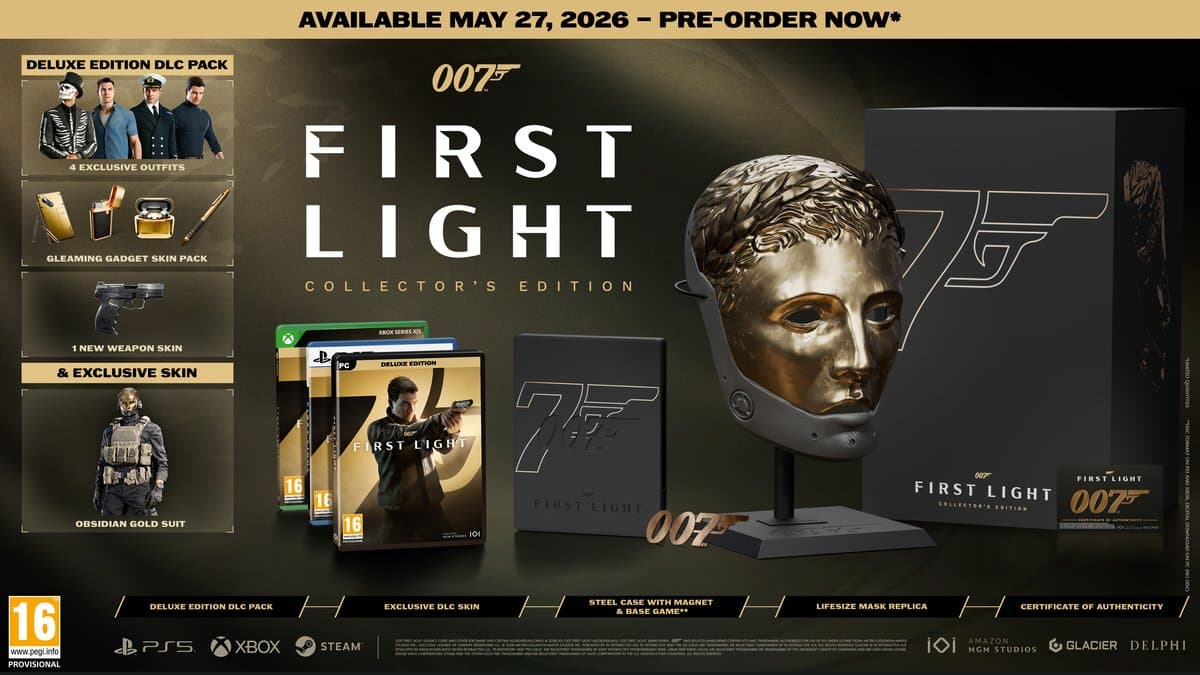 007 First Light - Collector's Edition - PS5 — afbeelding 1