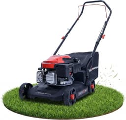 STAHLMANN Benzine Grasmaaier BR390 - 4,0PS (2,9kW) 127ccm, 39cm maaibreedte, mulchen, maaihoogteverstelling, compact ontwerp, 35L grote opvangmand — thumbnail 1