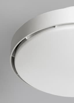 CREATE - Stille 56W bladloze plafondventilator Ø50 cm met LED-licht in de behuizing en lamplicht - S - Met licht - Afstandsbediening - WIND CLEAR BLADELESS — thumbnail 2