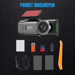 RONN® Dashcam voor Auto Voor en Achter - Dashcam - Zwart - ‎3cm x 5cm x 3cm; 430 g — thumbnail 2