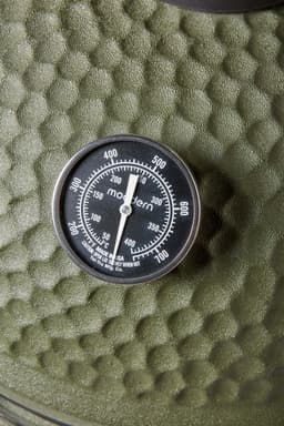 Moddern Original Kamado - aluminium marmer-look poten met wielen met rem - 8 tot 12 personen - Green — thumbnail 5
