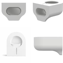 Stopcontact Houder geschikt voor Apple HomePod Mini – Wit — thumbnail 3