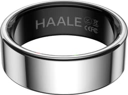 HAALE II Smart Ring met Oplaadcase - Silver - Size 10 — thumbnail 5