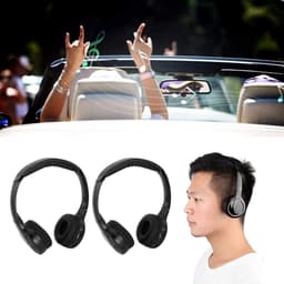 Store_9 - Draadloze Hoofdtelefoon - Infrarood Hoofdtelefoon - Ergonomisch Ontwerp - Lichtgewicht - Auto Hoofdsteun Hoofdtelefoon - Ideaal voor Auto... — thumbnail 2