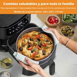 Grote Heteluchtfriteuse 6L met Digitale Touchscreen en 8 Programma's — thumbnail 4