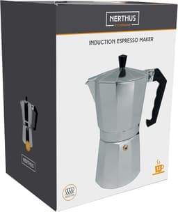 Klassiek Moka Koffiezetapparaat voor 12 Personen, Geschikt voor Inductie — thumbnail 2