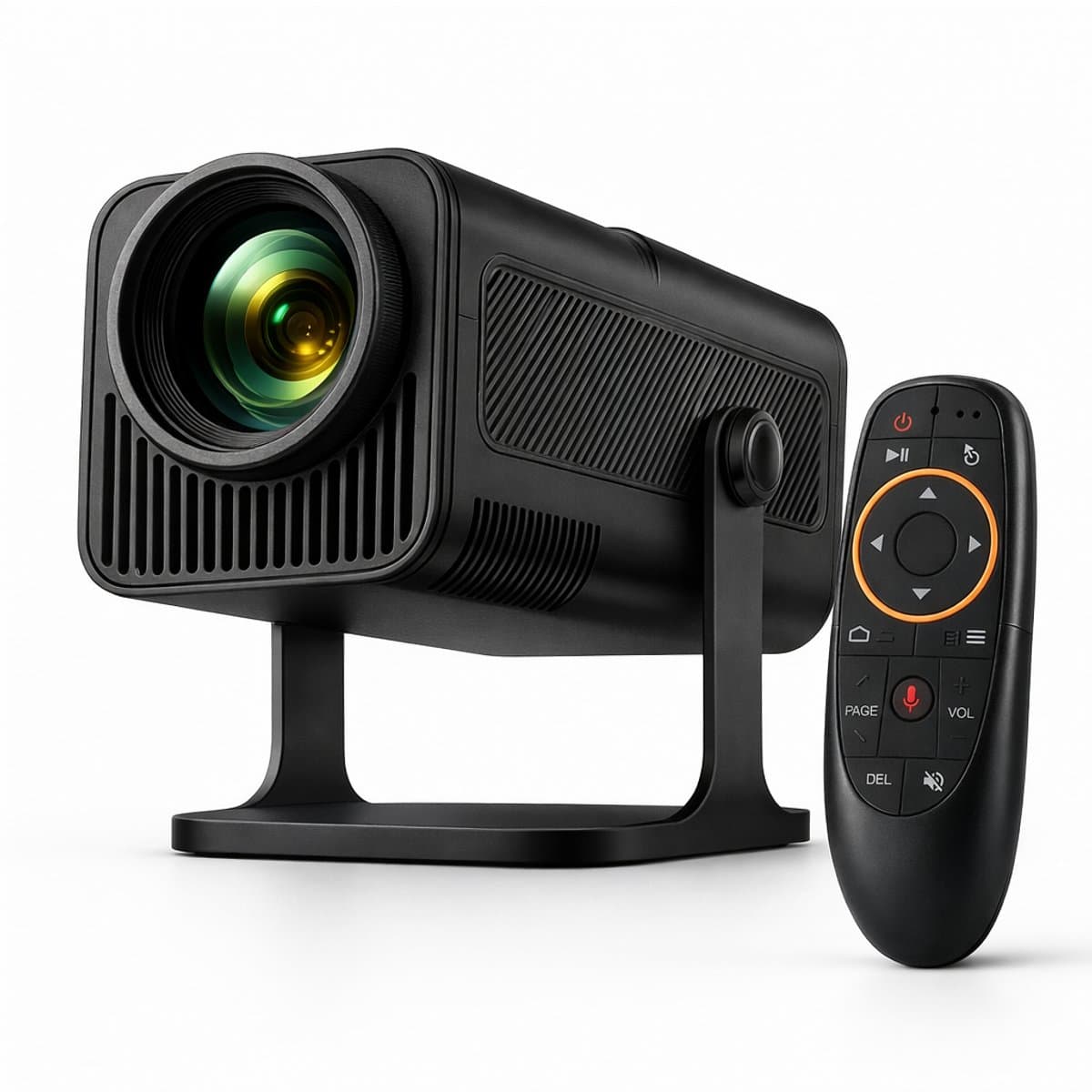 Elementkey CineCubic + Gyro Air Mouse - Beamer Projector - 300 Ansi - Android, WiFi 6, Bluetooth 5.0 - Auto Keystone - Apps — afbeelding 1