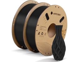 3D Printer Filament - PLA Materiaal - Modelbouw - Hoge Nauwkeurigheid - 2KG - Zwart