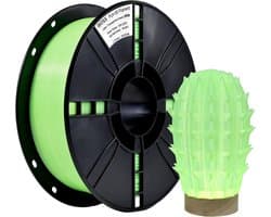 Transparant PLA+ 3D Filament 1.75mm Groen - Zeer Nauwkeurig 1KG Spoel voor 3D Printers