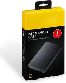 SNJY® Externe Harde Schijf - Harde Schijf Extern - Externe Harde Schijven - 1 TB - Zwart — thumbnail 3
