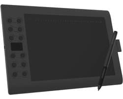 Nexvo® Digitaal Notitieblok - Grafische Tablet Met Tekenpen - Herbruikbare Notitieblok – ‎Zwart - 36cm x 24cm x 1cm