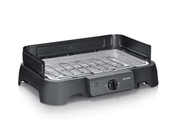 Severin PG 8593 Elektrische BBQ Tafelgrill – 2000 W – RVS Grillrooster – Temperatuurregelaar 35-200°C — thumbnail 1