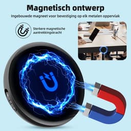 64GB Magnet Spraakrecorder met Rauschonderdrukking- Voice Recorder Digitaal - Mini, 1536Kbps Duidelijk Geluid voor Vergaderingen Interviews - Spy Recorder - Afluisteren & Opnemen — thumbnail 3