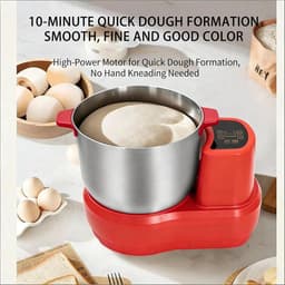 Keukenmachine Mixer - Deegmachine Bakmachine - Brood Knoedels Maken - 10L Kom Fermentatie - 35x27x44cm — thumbnail 4