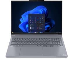 Lenovo ThinkBook 16p G6 ADR AMD Ryzen™ 9 8940HX Laptop 40,6 cm (16") WQXGA 32 GB DDR5-SDRAM 1 TB SSD NVIDIA GeForce RTX 5060 Wi-Fi 7 (802.11be) Windows 11 Pro Engels Grijs