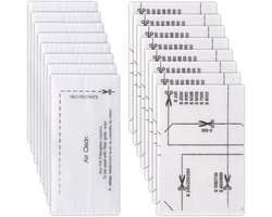 16 stuks Geschikt voor Miele Complete Stofzuiger filter filter kit voor het vervangen van de installatie - Stofzuiger onderhoud en reinigings accessoires - Stofzuiger filter - hepa filter