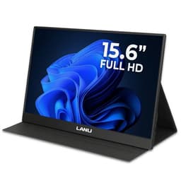 Portable Monitor Flex 15.6" - Full HD Draagbare monitor met USB-C & HDMI - Extra scherm laptop - Plug & Play - Incl. Beschermhoes — thumbnail 1