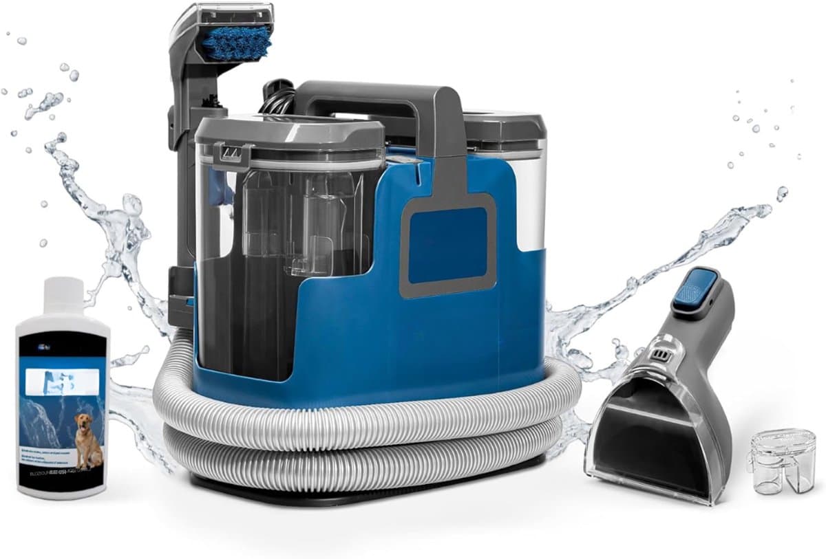 SVN® Tapijtreiniger machine - Tapijtreiniger - Tapijtreiniger apparaat - Blauw - 34cm x 23cm x 36cm — afbeelding 1