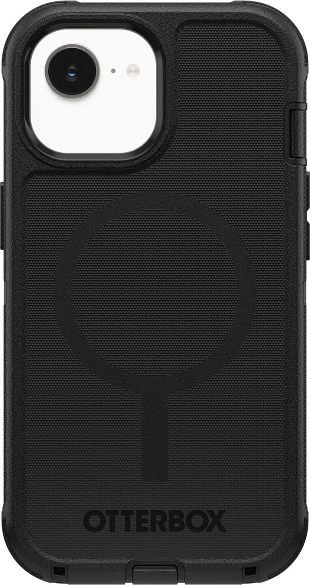 OtterBox Defender Series voor MagSafe voor Apple iPhone 16e/15/14/13, zwart — afbeelding 1