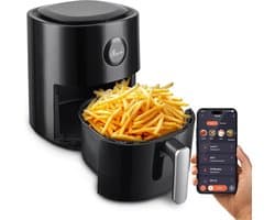 Slimme Heteluchtfriteuse met LED Touchscreen en App Bediening 4L