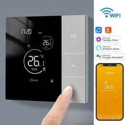 Rolu Thermostaat – Slimme Thermostaat – Thermostaat Voor CV – Tuya Smart Home – Google Home - Wifi — thumbnail 2