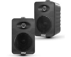 Pyle Waterdichte Luidspreker Set - 300W Dual Speaket- 2-Weg Full Range Systeem - 1,27 cm Polymer Tweeter
