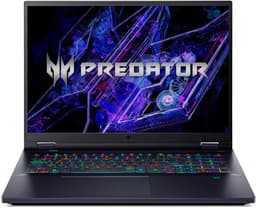 Acer Predator PH18-72-90GW Intel® Core™ i9 i9-14900HX Laptop 45,7 cm (18") WQXGA 32 GB DDR5-SDRAM 2 TB SSD NVIDIA GeForce RTX 4090 Wi-Fi 7 (802.11be) Windows 11 Home Zwart — thumbnail 1