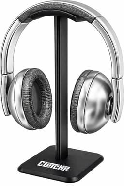 CLUTCHR - Koptelefoon Standaard Universeel - Headset Stand - Hoofdtelefoonhouder - Zwart — thumbnail 1