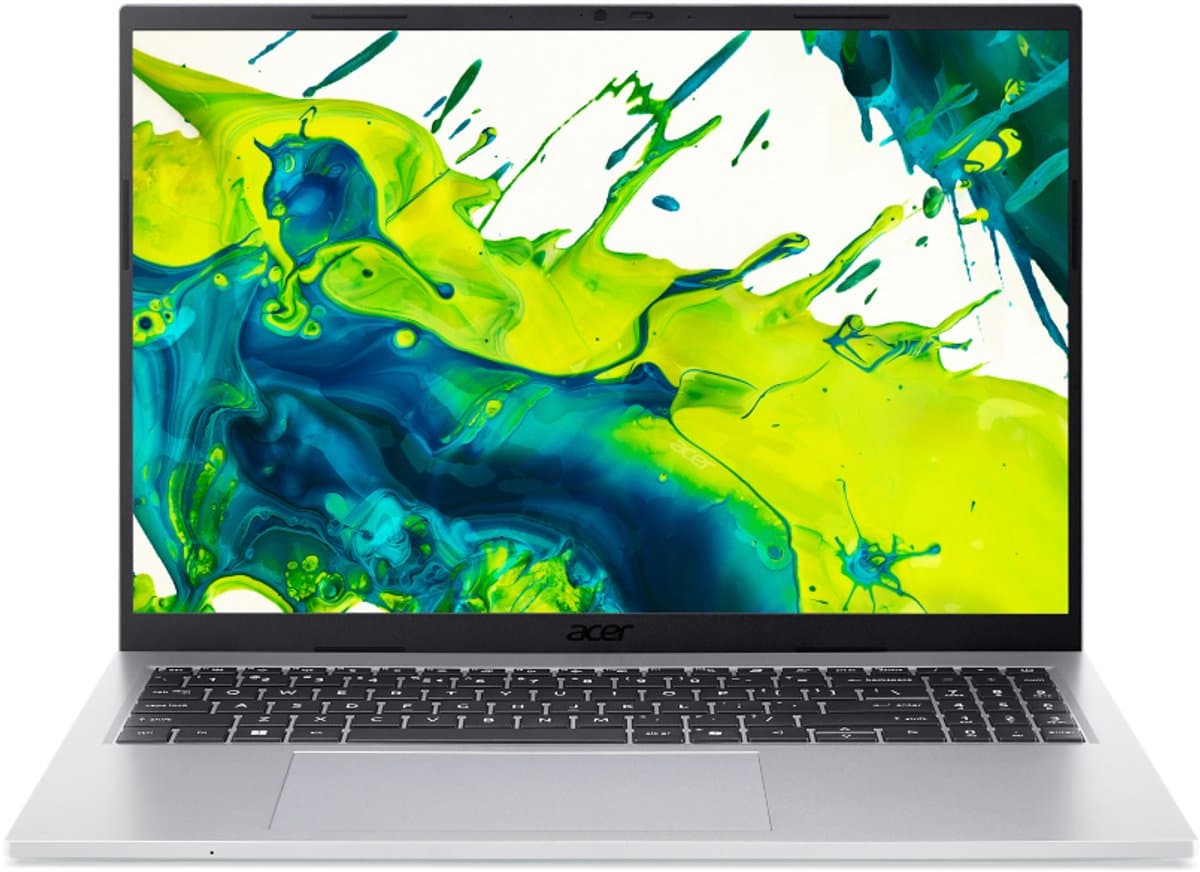 Acer Aspire Go 16 AG16-71P-337P Intel® Core™ i3 i3-1305U Laptop 40,6 cm (16") WUXGA 16 GB DDR5-SDRAM 512 GB SSD Wi-Fi 6 (802.11ax) Windows 11 Home Zilver — afbeelding 1