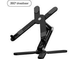 Screenmate® DeskStand - Laptop Standaard Verstelbaar - Laptophouder - Tablet Houder - Portable Monitor Standaard - Laptop Verhoger - Zwart