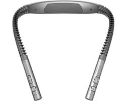 Oplaadbare LED Nekleeslamp – Neklamp om te Lezen met 3 Lichtkleuren en 3 Helderheidsstanden – USB Oplaadbare Leeslamp voor Boeken, Bed, Nachtlezen, Breien en Handwerken - Grijs