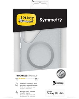 OtterBox Symmetry Clear Magnets Series voor Samsung Galaxy S26 Ultra, Stardust — thumbnail 2