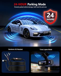 4K Dashcam voor Auto - Hoge Resolutie Rijbeveiliging — thumbnail 3